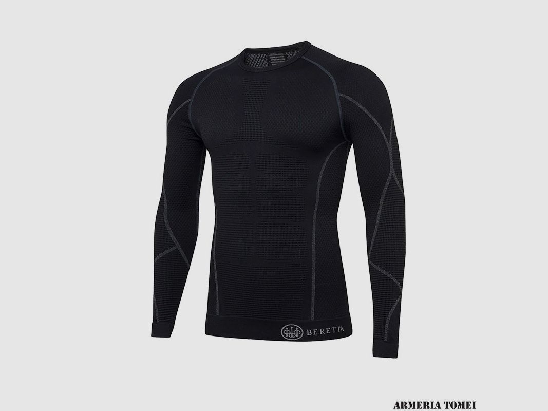 BERETTA – INTIMATE SHIRT BODY MAPPING 3D Long Sleeve Black, image 1 of 3