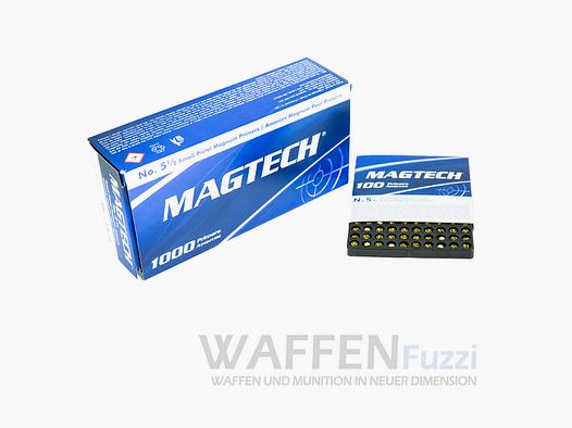 Magtech Primers 1 1/2 Small Pistol & Revolver 1000 PCS