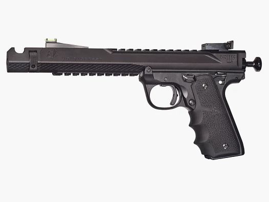 Volquartsen Black Mamba, 6", Fiber Optic Front Sight, Single Port Comp, Black Anodized Aluminum