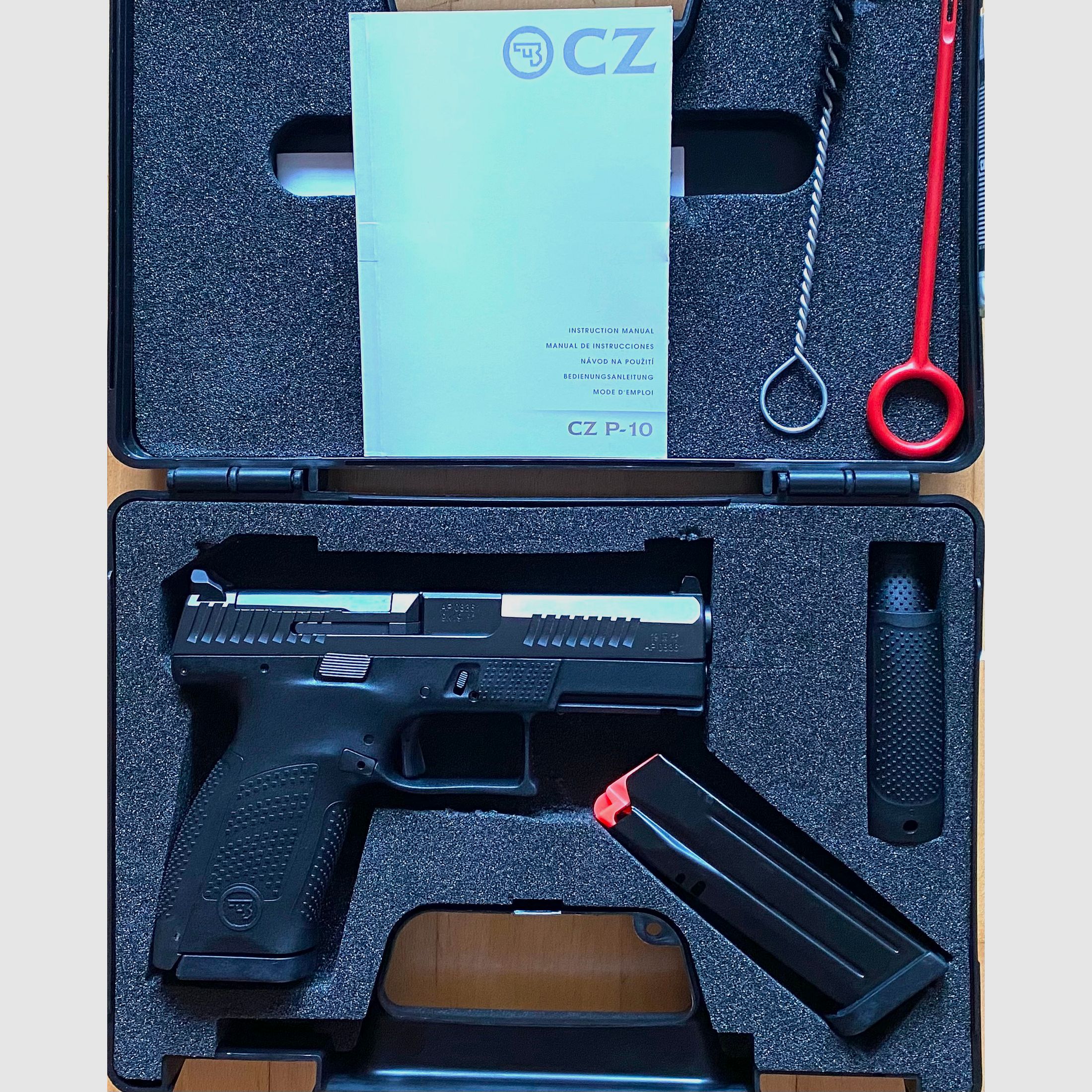 Ha. Pistole CZ P-10C OR, Kal. 9x19, sofort lieferbar. NEU