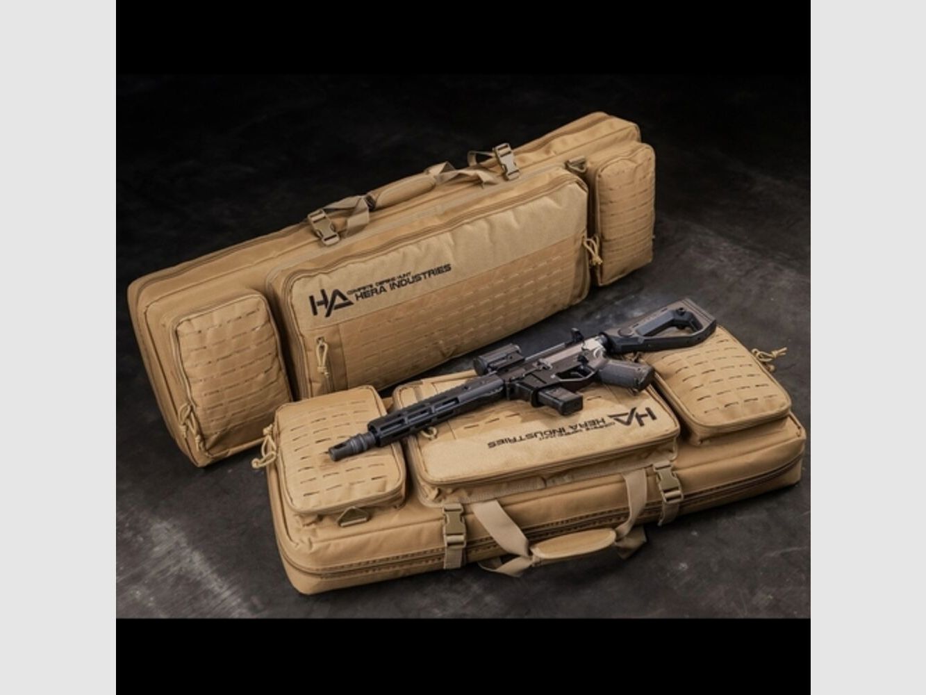 Hera Arms Langwaffenfutteral Lasermolle Long TAN