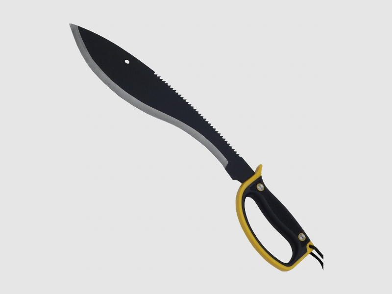 Machete schwarz/gelb -