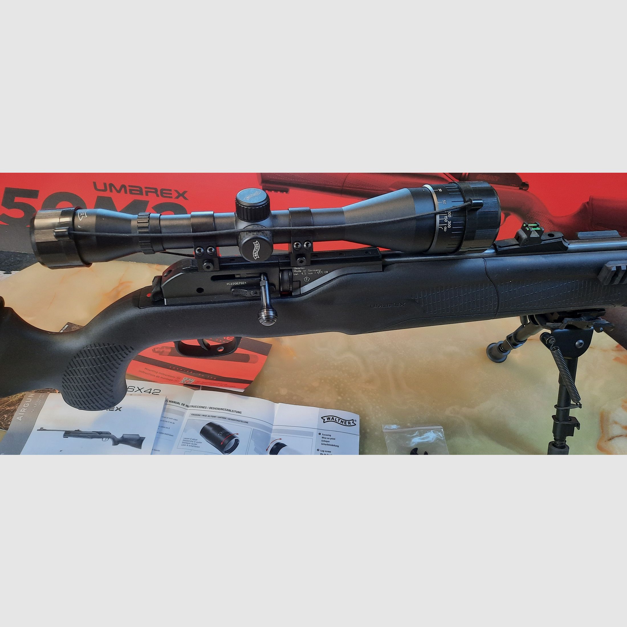Luftgewehr  umarex 850 m2 kit