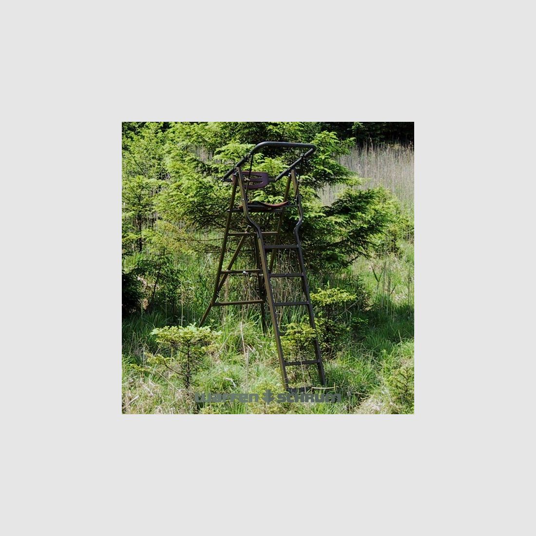 Knobloch Jagd Aluminium-Hochsitz Bockleiter Höhe 2m Gewicht: 16kg