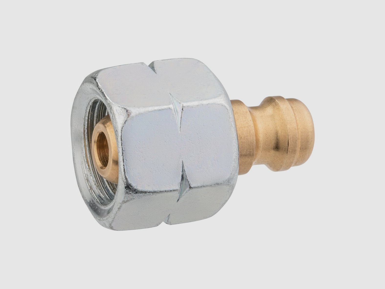 Stecknippel für Steckkupplung SKU-QR, G 1/4 LH-ÜM x STN, Bild 1 von 5
