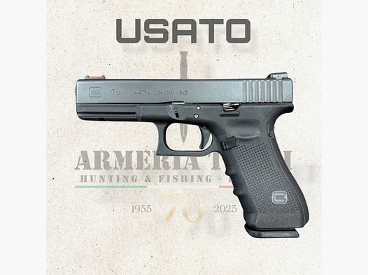 GEBRAUCHT – PISTOLE – GLOCK MOD. 17 Gen 4 Kal. 9×21