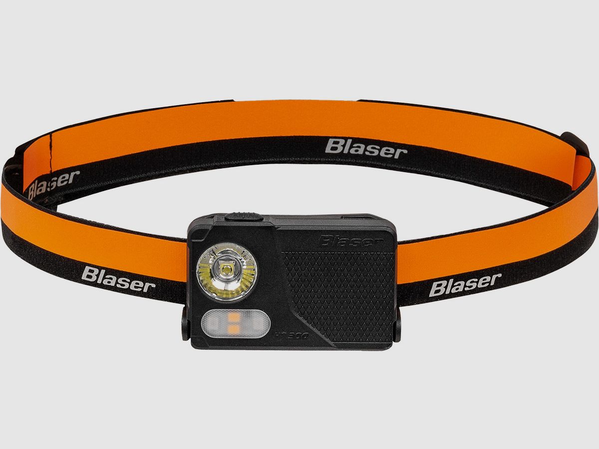 Blaser Hoofdlamp HT 300 zwart; aluminium