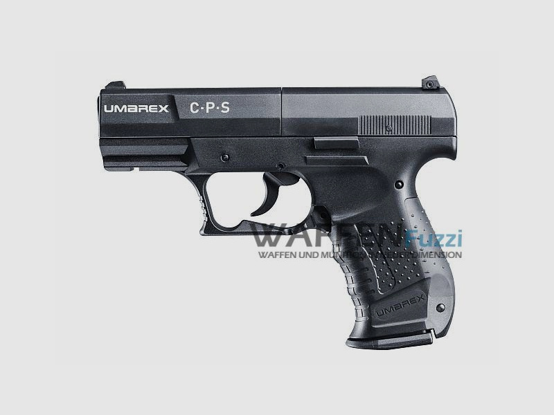 Umarex CPS CO2 Pistole 4,5 mm Diabolo, brüniert