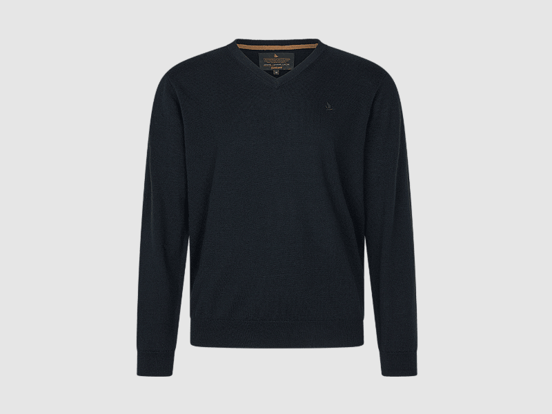 Seeland Pine V-Neck Sweater Hombres Zafiro Oscuro 3XL