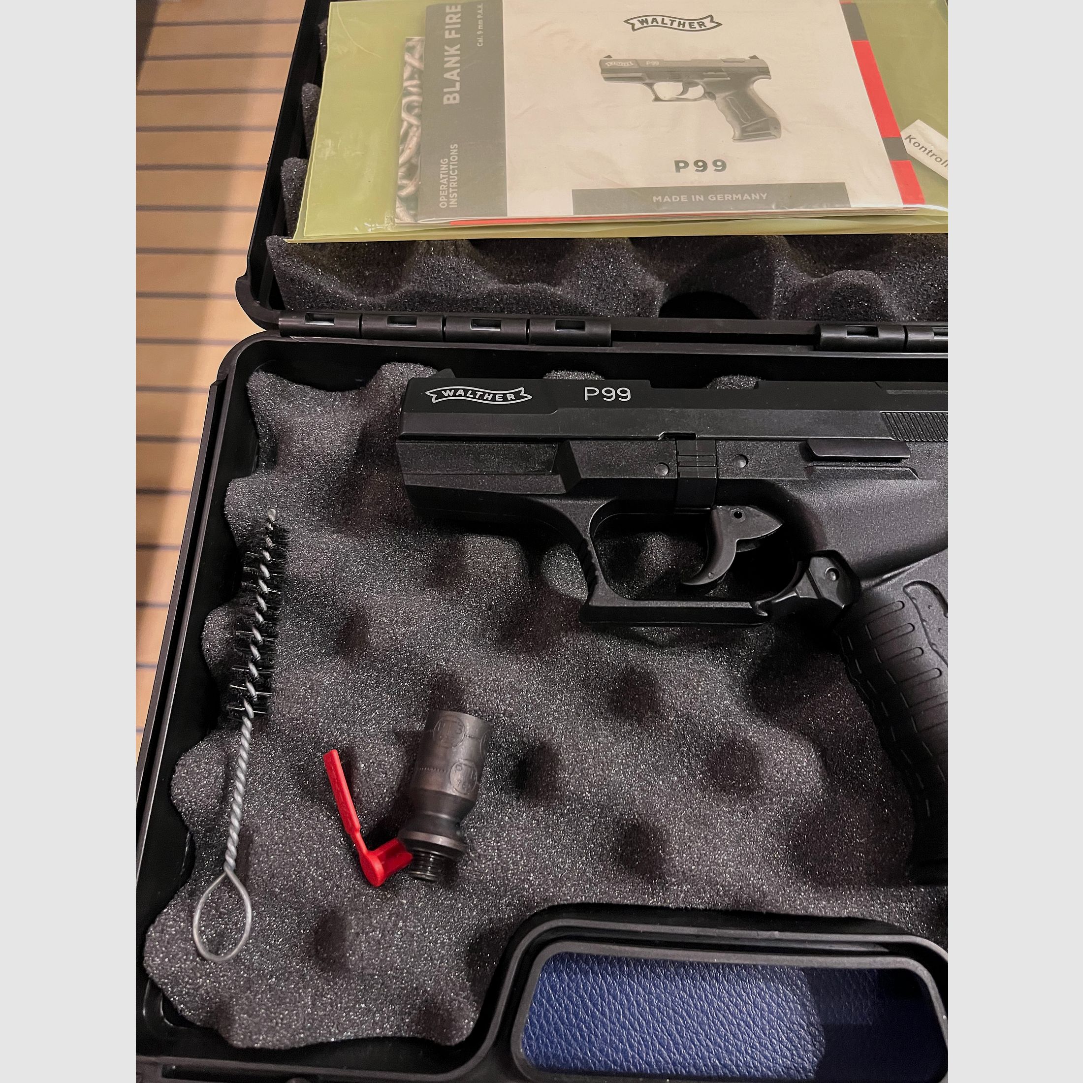 Schreckschusspistole Walther99Automatik9mmPaK