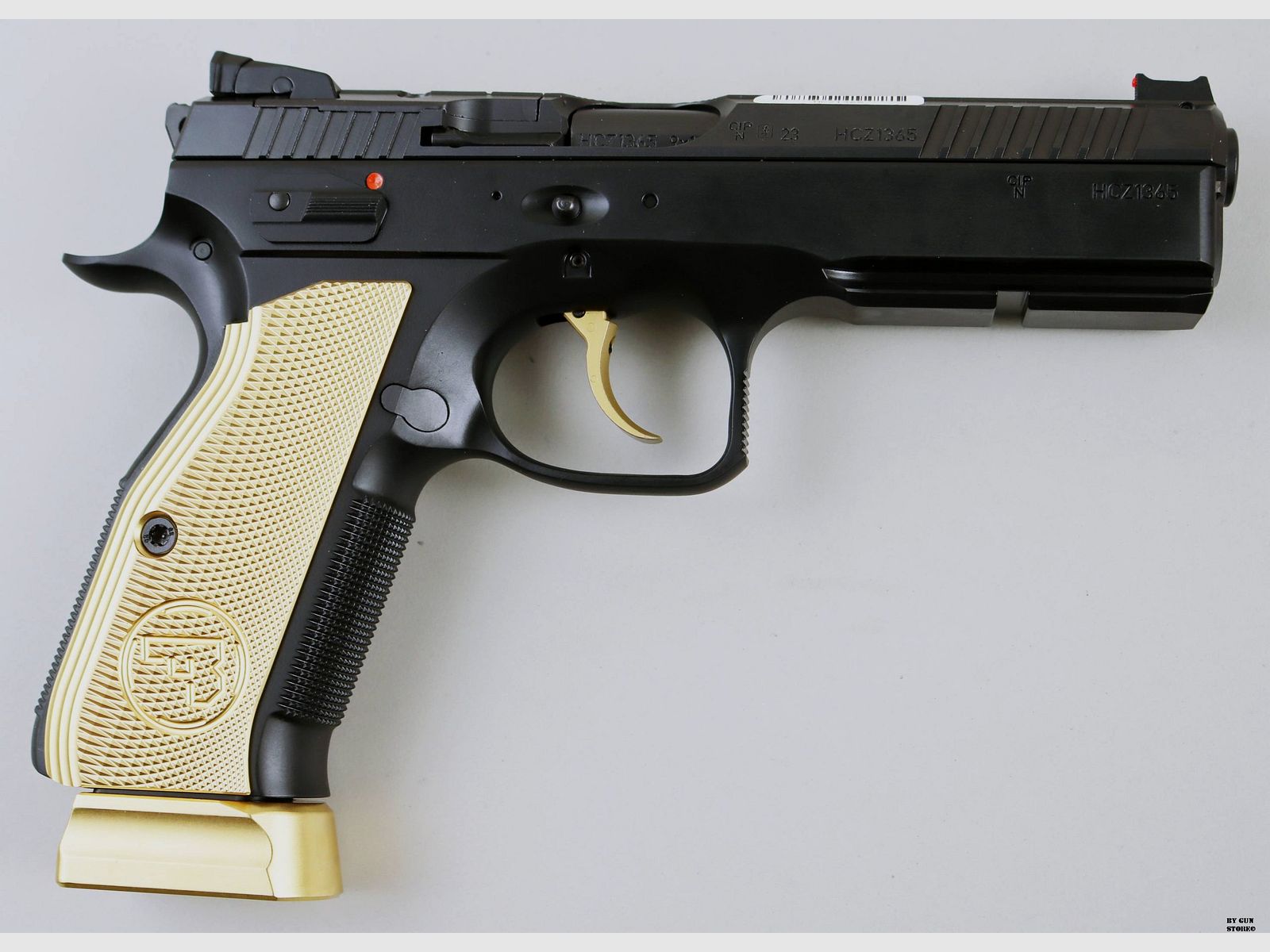 Pistole CZ mod. Shadow II Golddigger Special Edition Optic Ready Kal. 9×19 mm, Bild 3 von 12