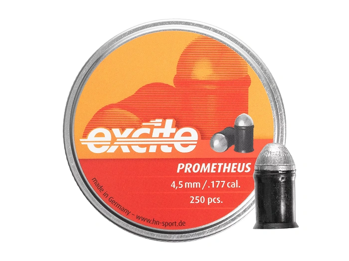 Balines Diabolo 4,5 mm H&N Excite Prometheus 250 unidades semirredondas (99144500002), imagen 1 de 8