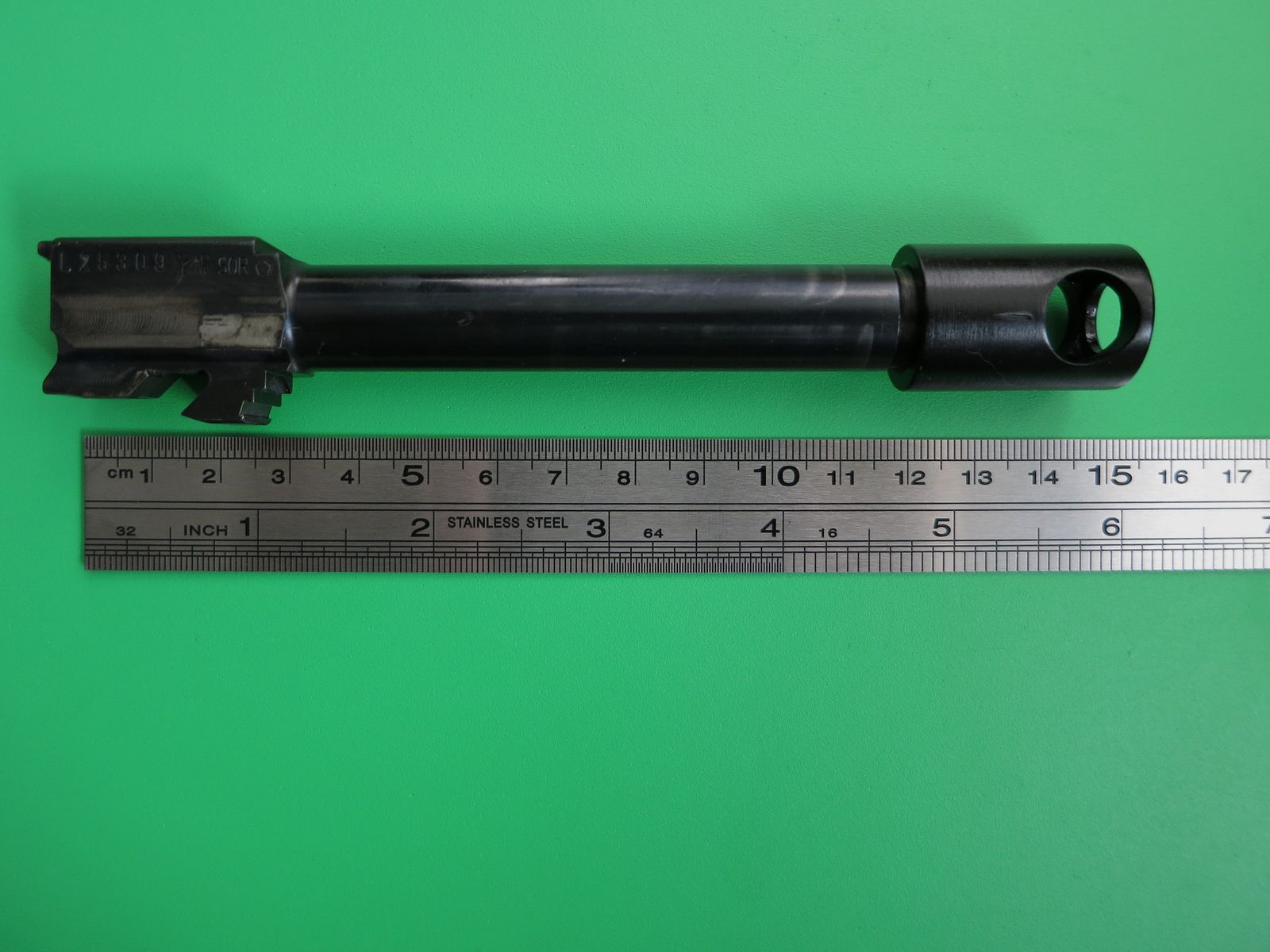 Glock barrel für Glock G 17 Gen 4 mit Gewinde +Kompensator, Kal. 9 mm Luger/Para   #78
