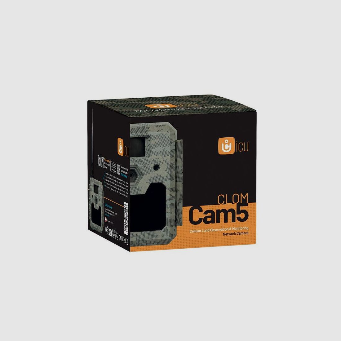 Camouflage Camera Fototrappcamera mod. ICU CLOM CAM5, afbeelding 9 van 9