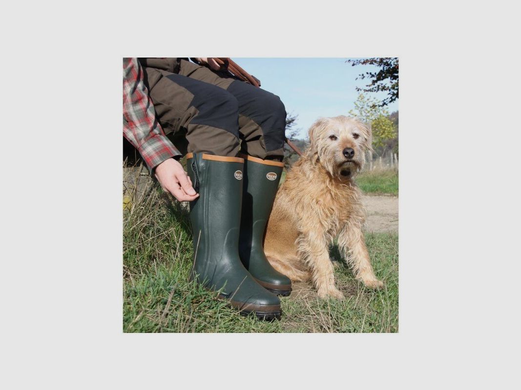 Tracker Neopren Comfort Gummistiefel Dark Olive
