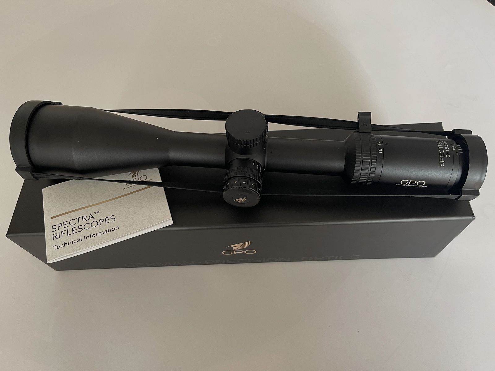 GPO Zielfernrohr Spectra 3-18x56i z krzyżem BRi