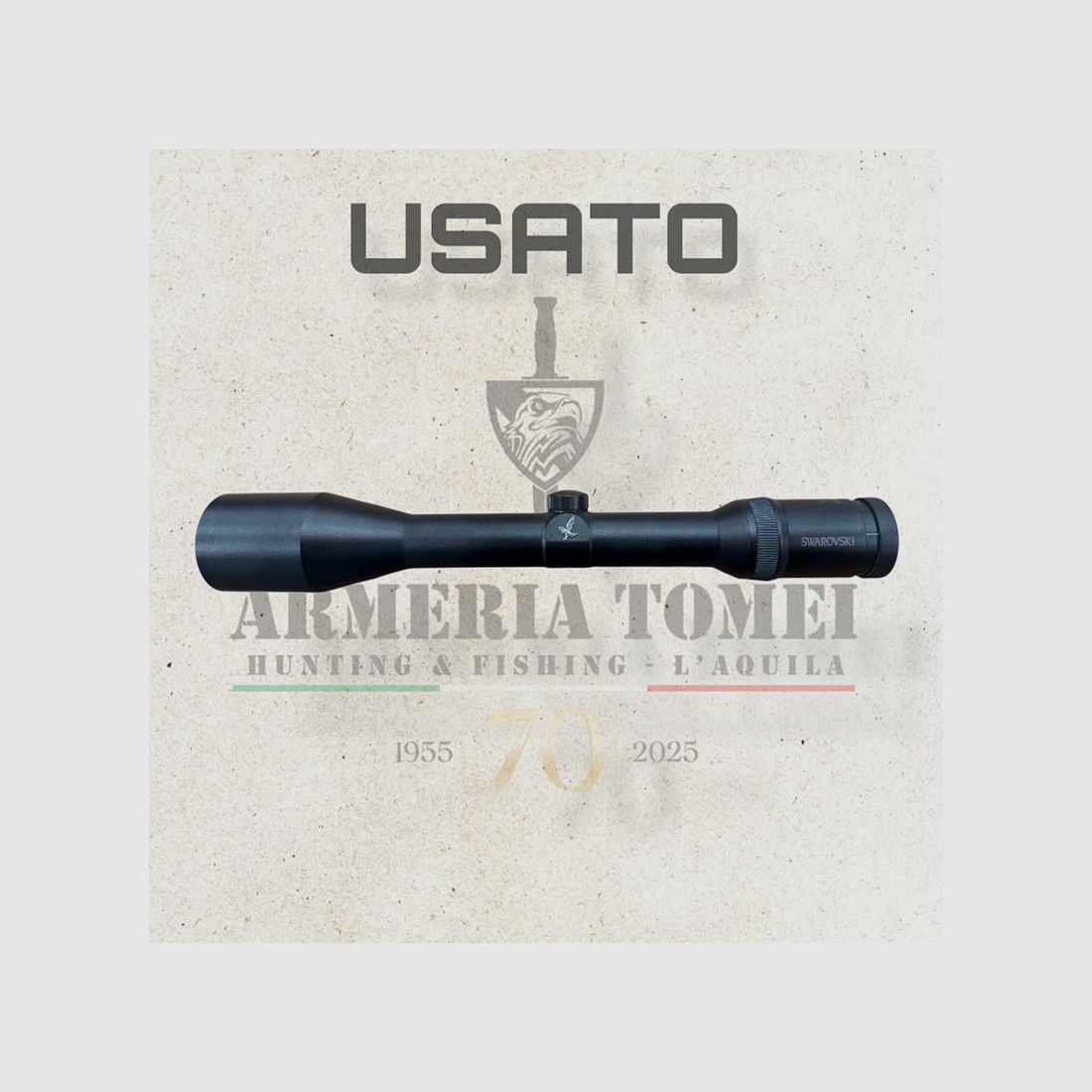 USED – OPTIC – SWAROVSKI OPTIK – 3-12×50 HABICHT, image 1 of 3