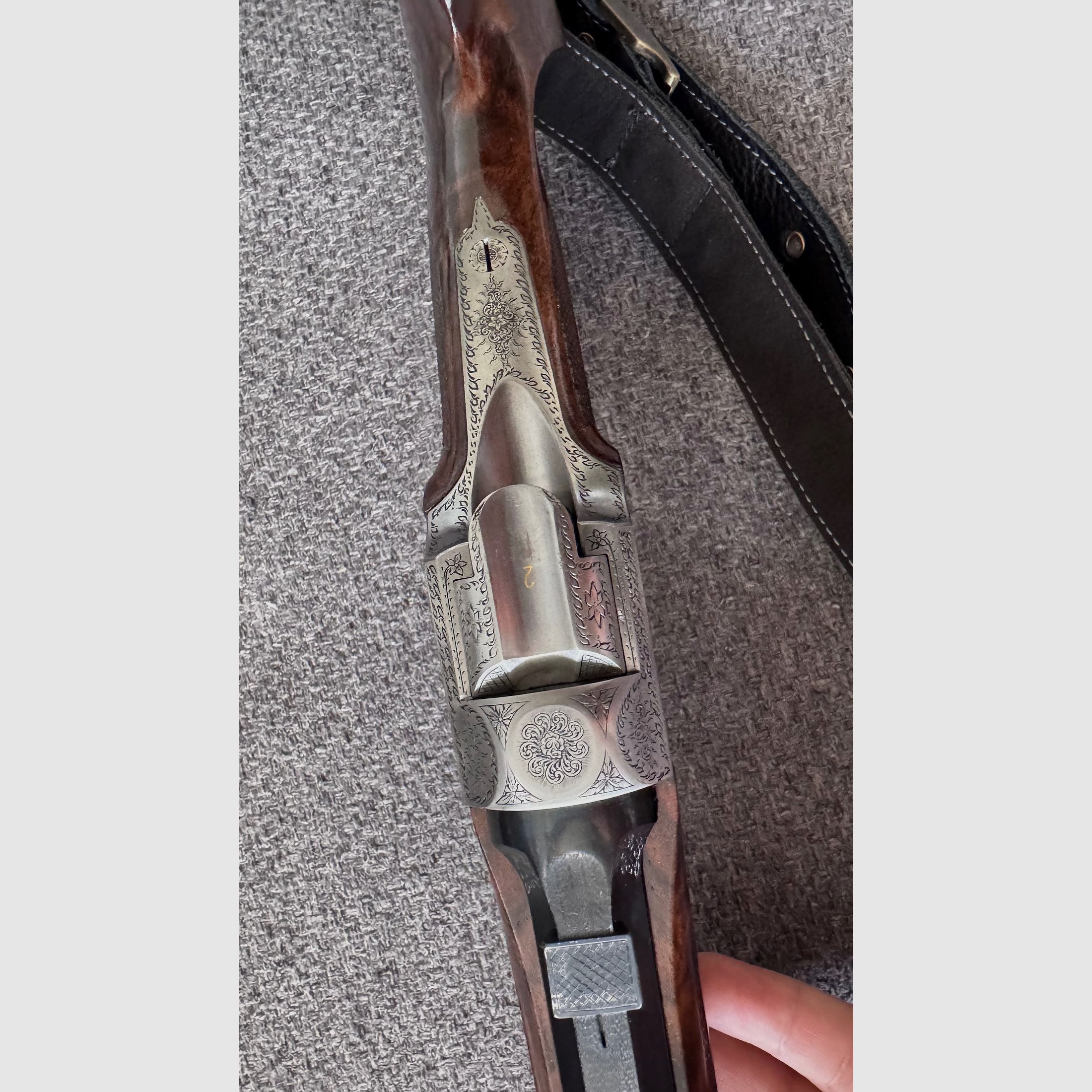 Fucile da caccia esclusivo di Furtschegger (Kufstein) – rara carabina sorella in calibro 6,5x65R