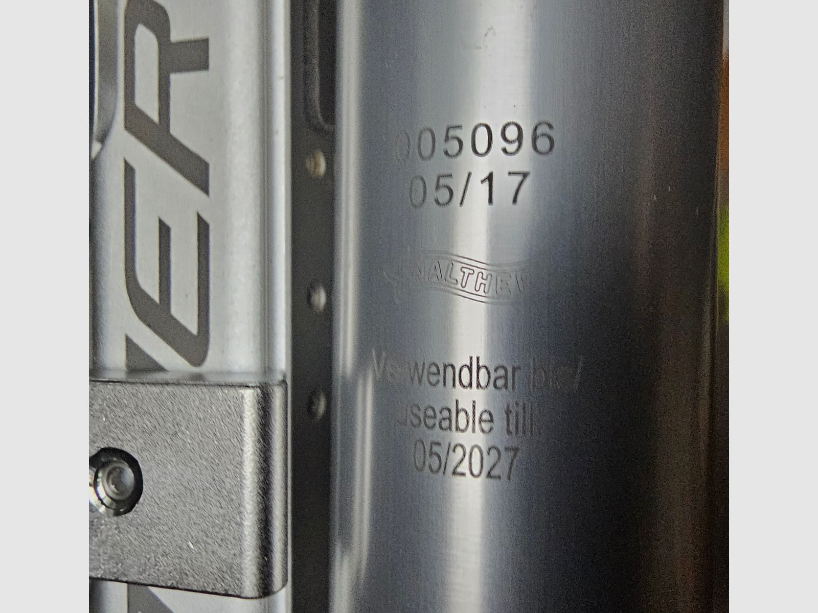 WALTHER Lp 400 Alu 5D RECHTS M/L