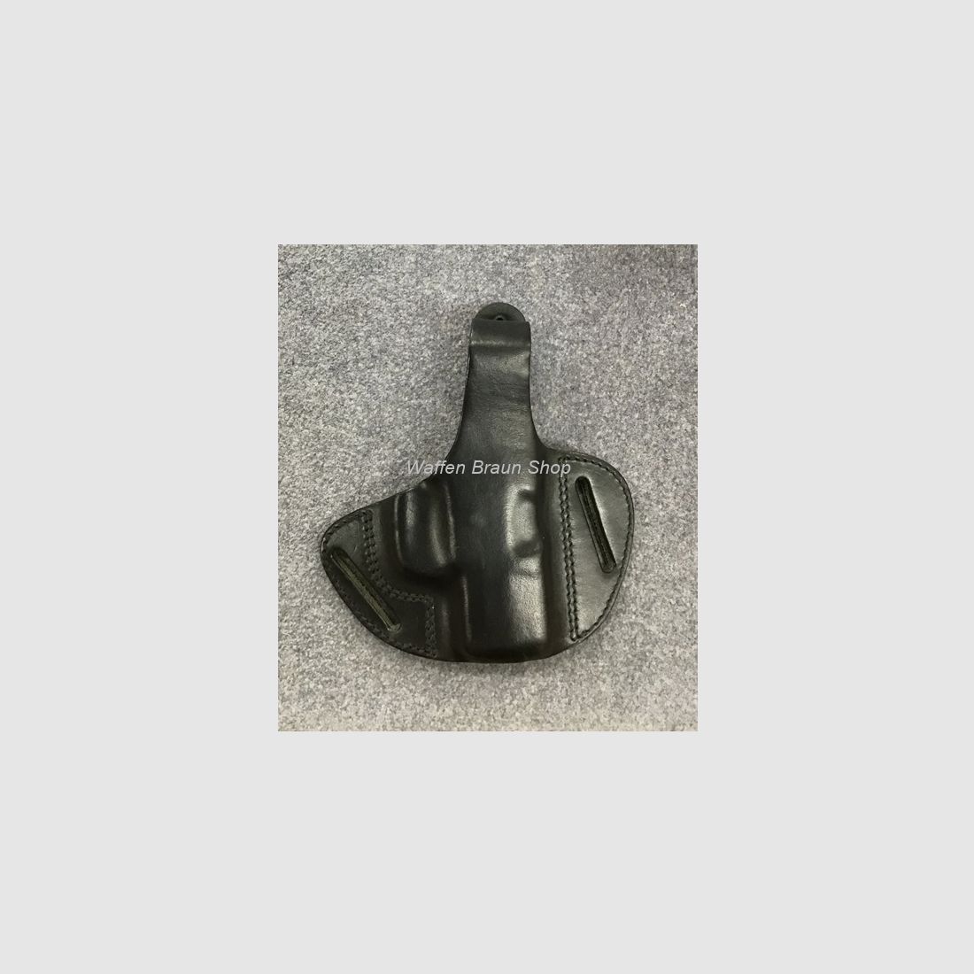 Carl Walther Leder Holster für Walther Pistole Model  PPS Schwarz