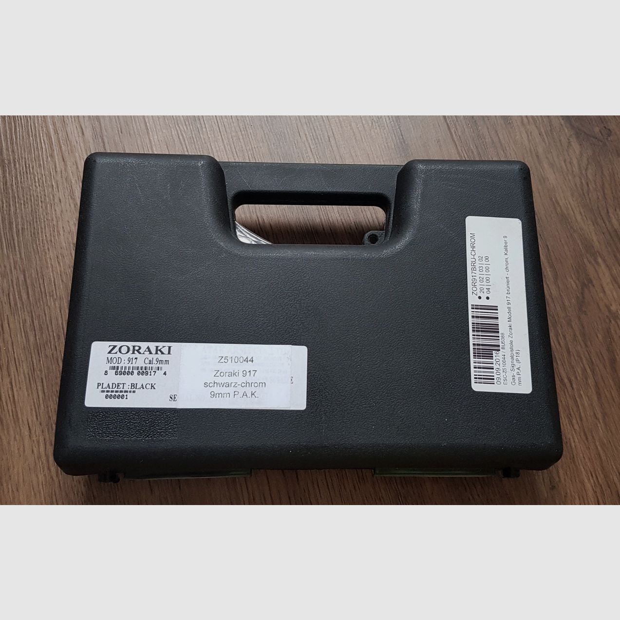 Zoraki 917 Chrom, PTB 1023