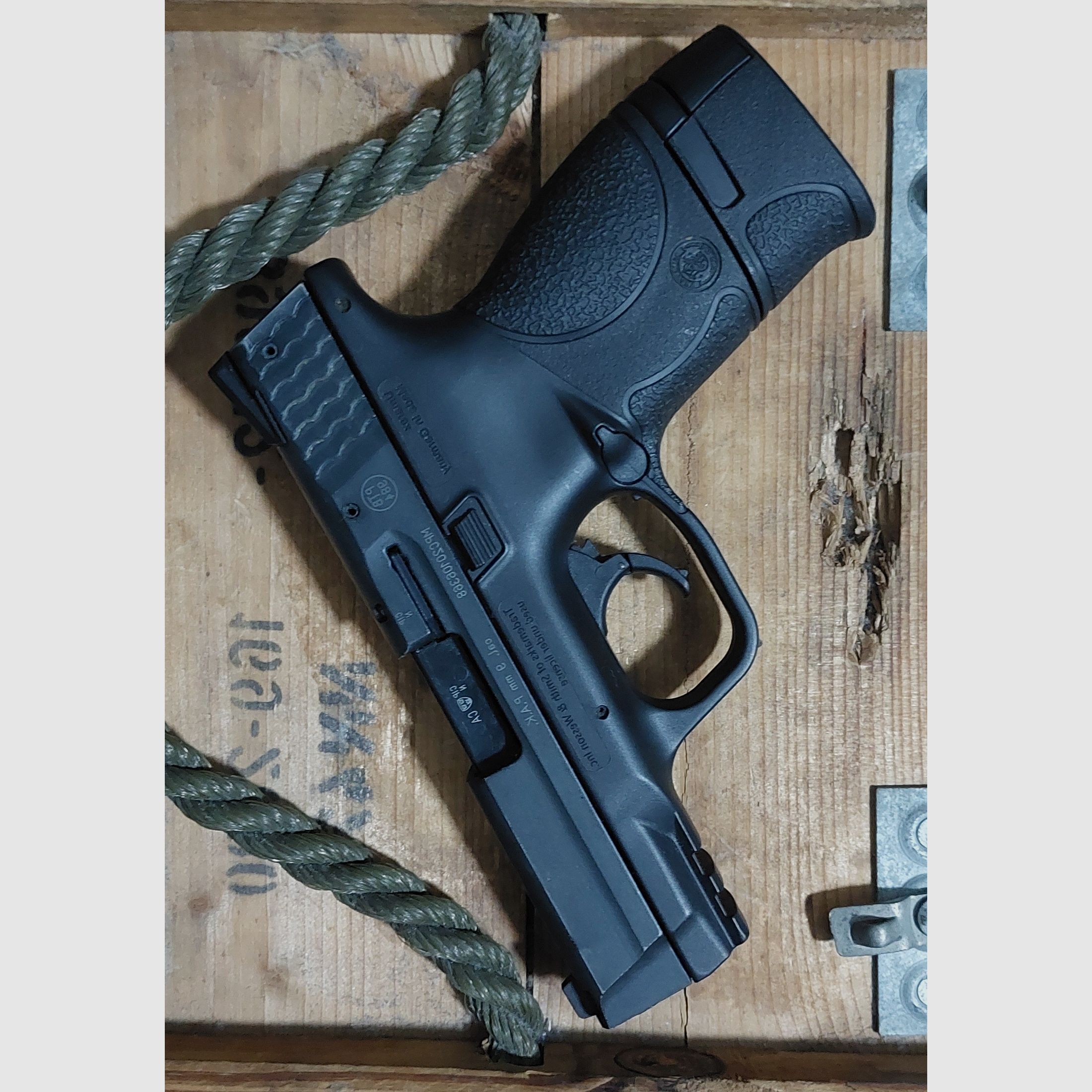 Smith&Wesson M&P9c 9 mm P.A.K (PTB 984) MP 9 MP9 MP9c blank firing