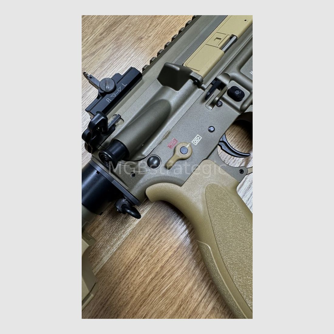 Heckler & Koch MR223 A3 Slim-Line 16,5" loop - halfautom. geweer .223Rem civiele versie HK416 / G95K / G38 / met upgrades