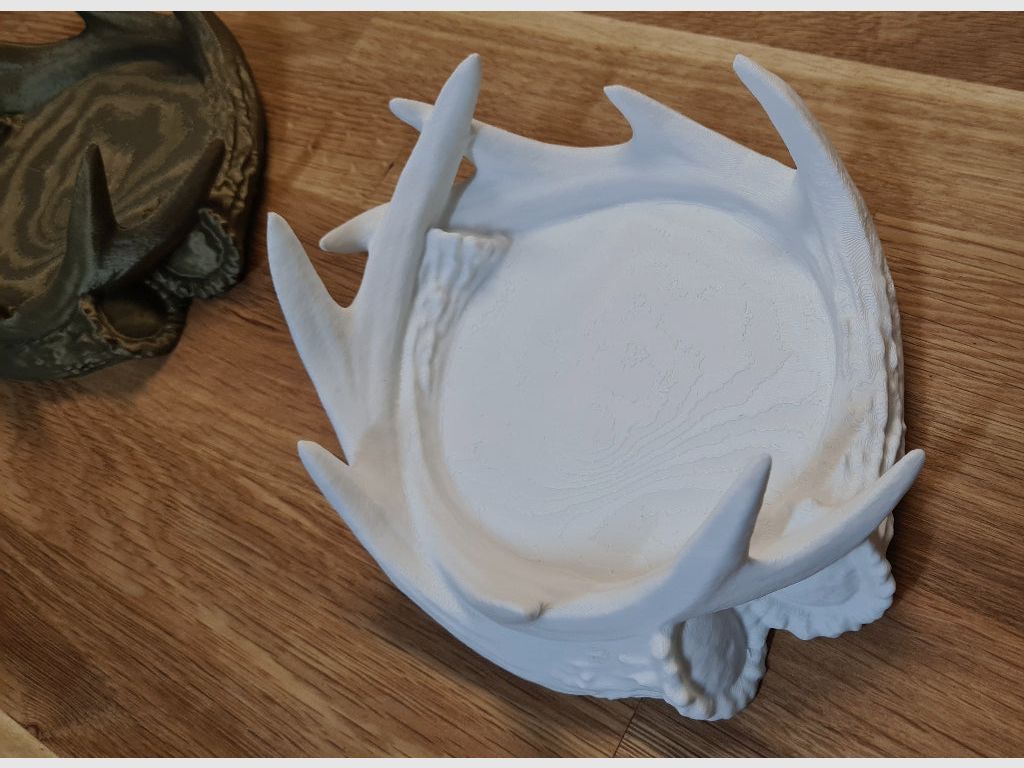 Deko-Schale "Abwurfstangen"