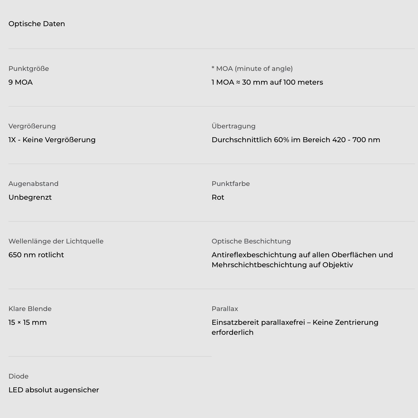Aimpoint 200907 Acro S-2™ 9 MOA Rotpunktvisier mit integrierter Montage für Schrotflintenschiene