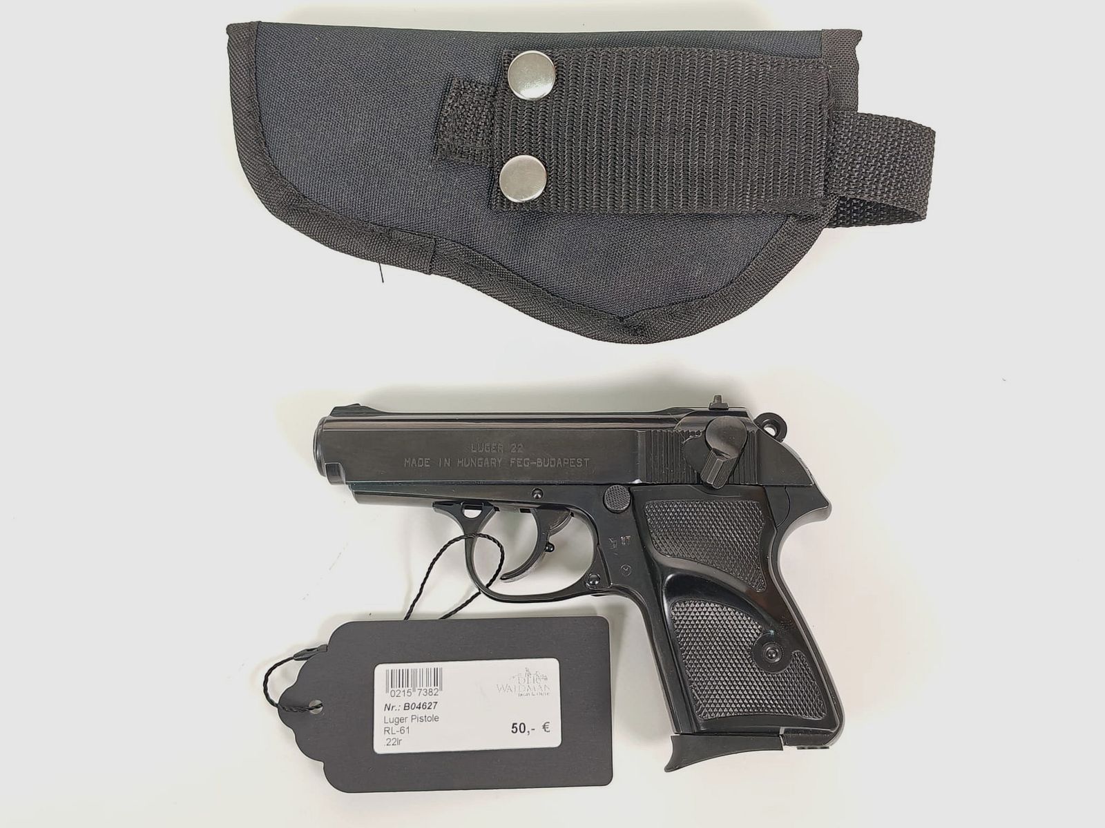 Luger 22 / FÉG Budapest RL-61 .22 l.r. – like new condition