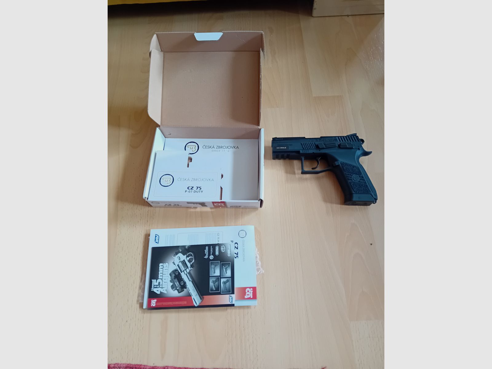  ASG CZ 75 P-07 Duty CO2 Luftpistole,Nonblowback