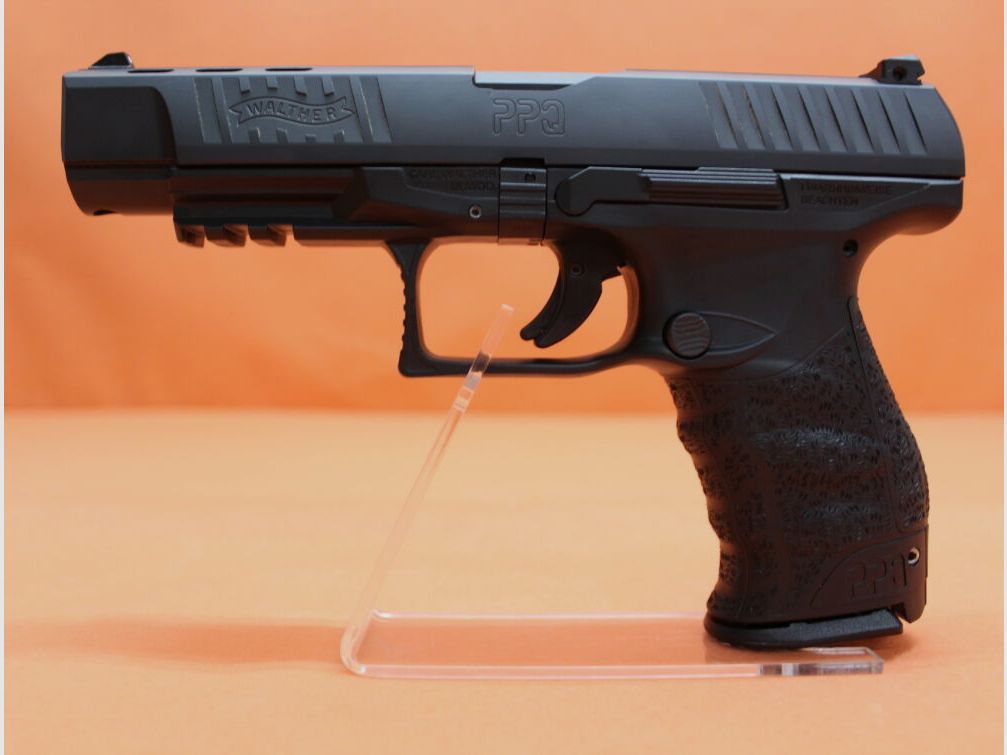 Walther Ha.Pistol 9mm Luger Walther PPQ M2B (KU, AM) Sport 5" polygon barrel / spare magazine (9mm Para / 9x19)
