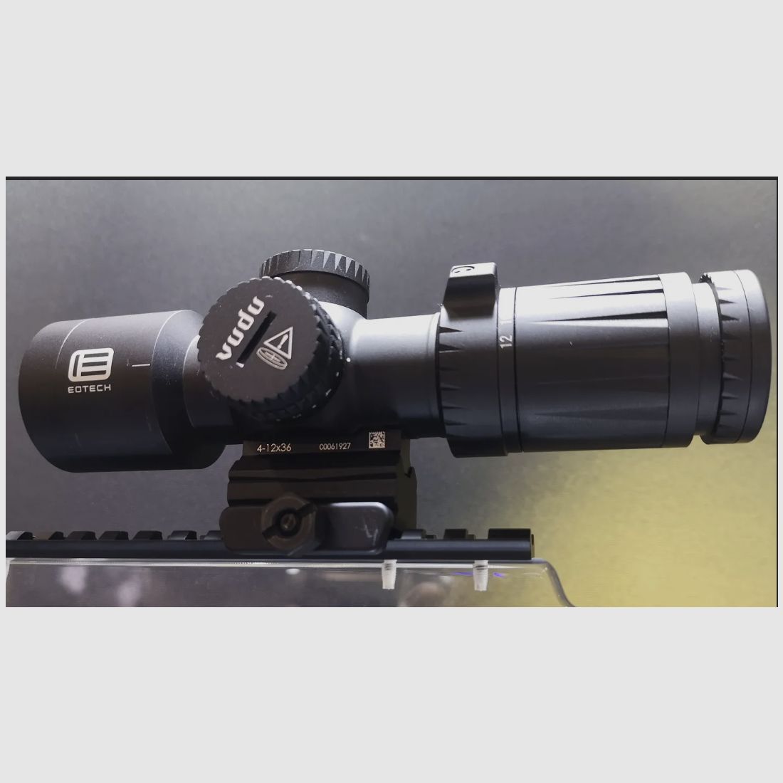 EOTECH Vudu 4-12x36 FFP Ultra-Short MR5 3 Wochen alt - mit Garantie und Rechnung