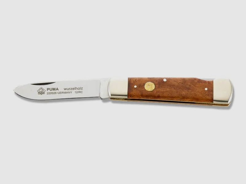 PUMA pocket knife, root wood (discontinued model)