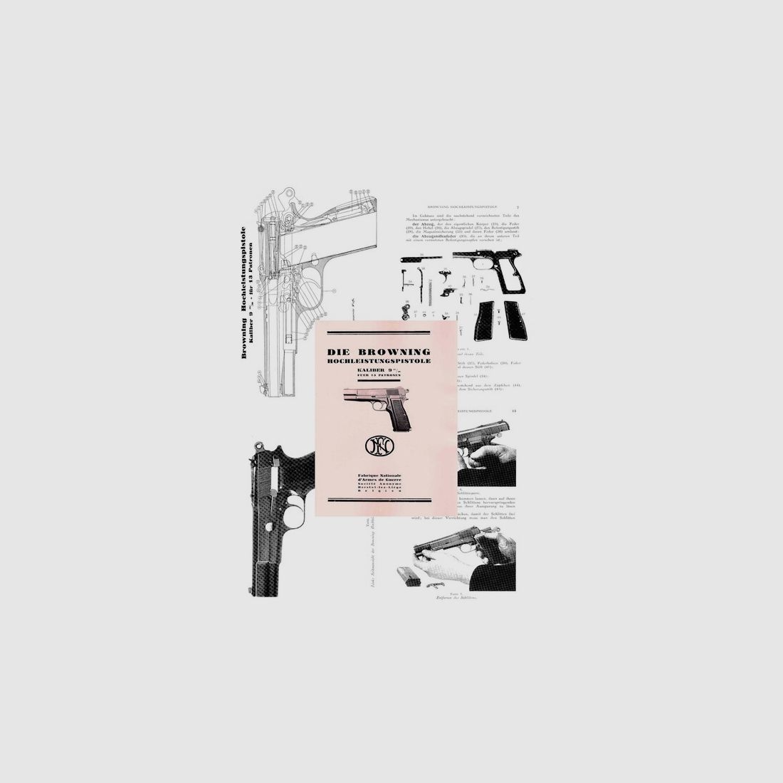 Nachdruck Bedienungsanleitung FN High Power von 1937