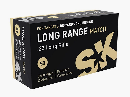 SK Nammo Schönebeck Long Range Match LRN 40grs 50S .22lr
