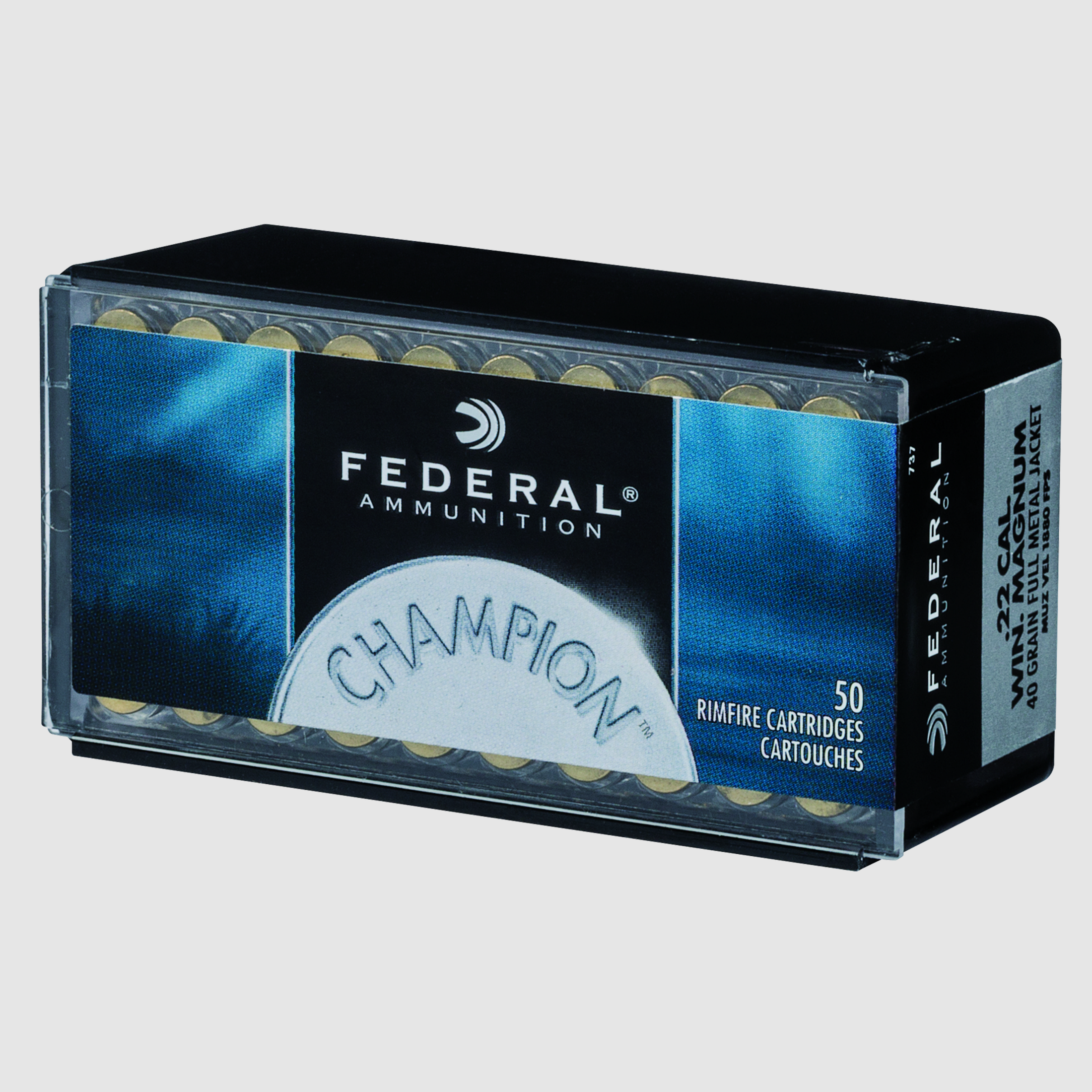Federal Büchsenmunition .22 Win. Mag. 2,6g Full Metal Jacket