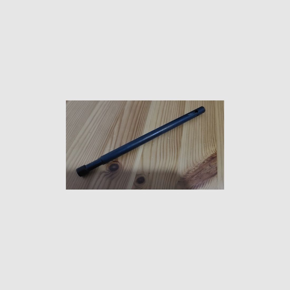 Zusatzlauf 4,5 mm für Luftdruckpistole Zoraki HP 01 gezogener Lauf innen Blank wenig geschossen