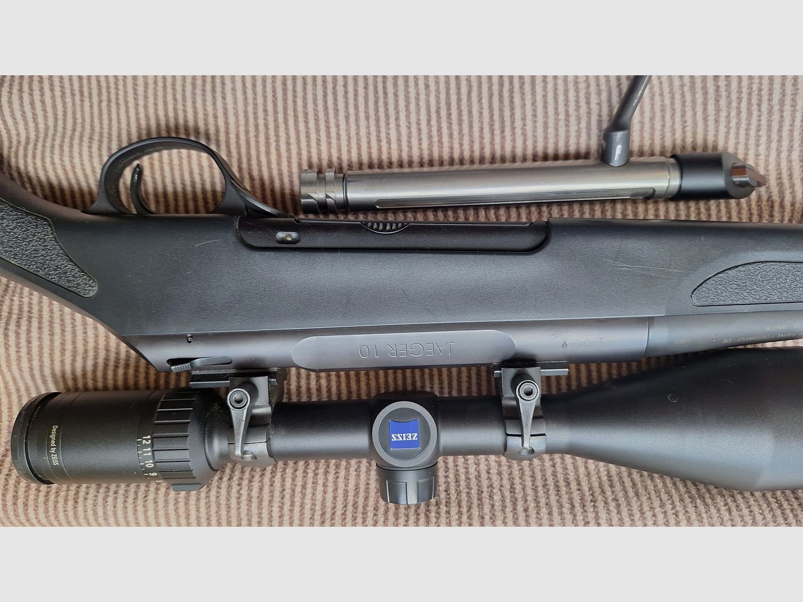 Haenel Jäger 10 .30-06, LL55 with thread and Zeiss Terra 4-12