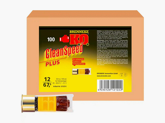 Brenneke CleanSpeed Plus para escopetas semiautomáticas