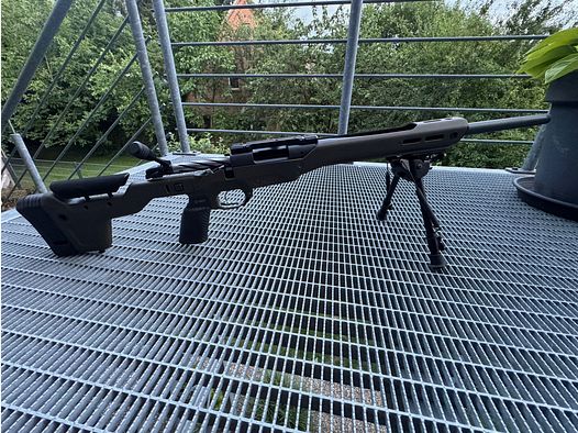 Bergara B14 im Kal. 6,5 Creedmoor mit MDT HNT 26 Carbon Hunter Klappschaft