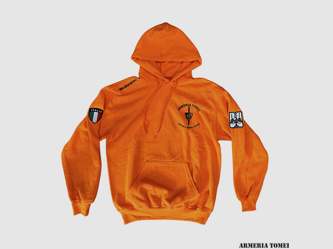 FELPA ARMERIA TOMEI ORANGE FLUO EDITION, Bild 1 von 2
