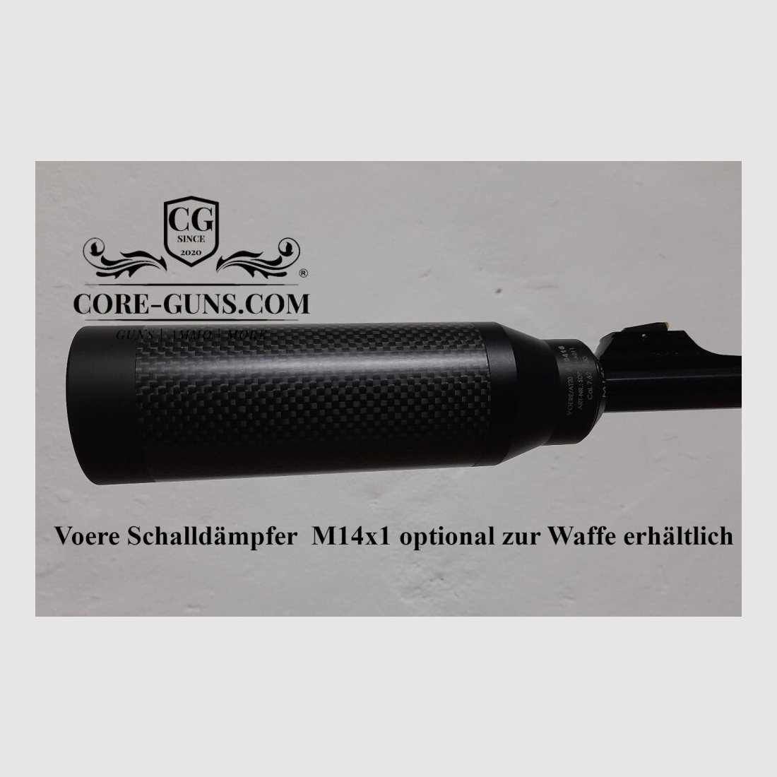 Voere Luxus LBW Jagdbüchse Kaliber 308Win |51cm Lauf | Voere Repetierbüchse	 Voere LBW inkl. Schalldämpfer Voere Luxus LBW - Sommerangebot - Einzelstück