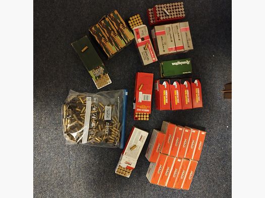 1735 piezas de cartuchos Cal .38 Special disparados una vez