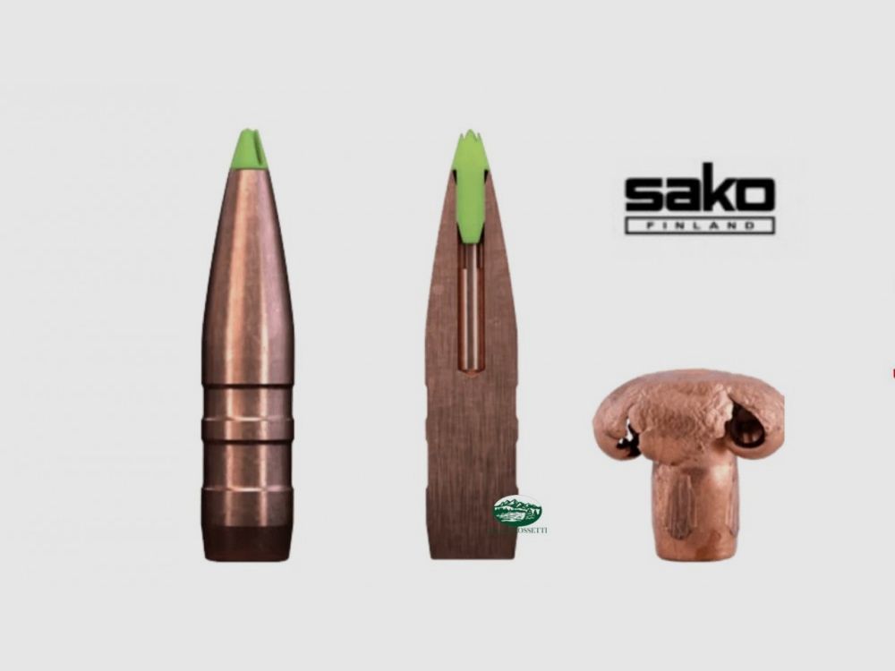 SAKO Geschosse Blade Kal.30 mm (.308) 175gr 659A TEC conf.50 monolitisch