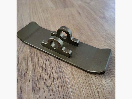 Monopod voet gekleurd