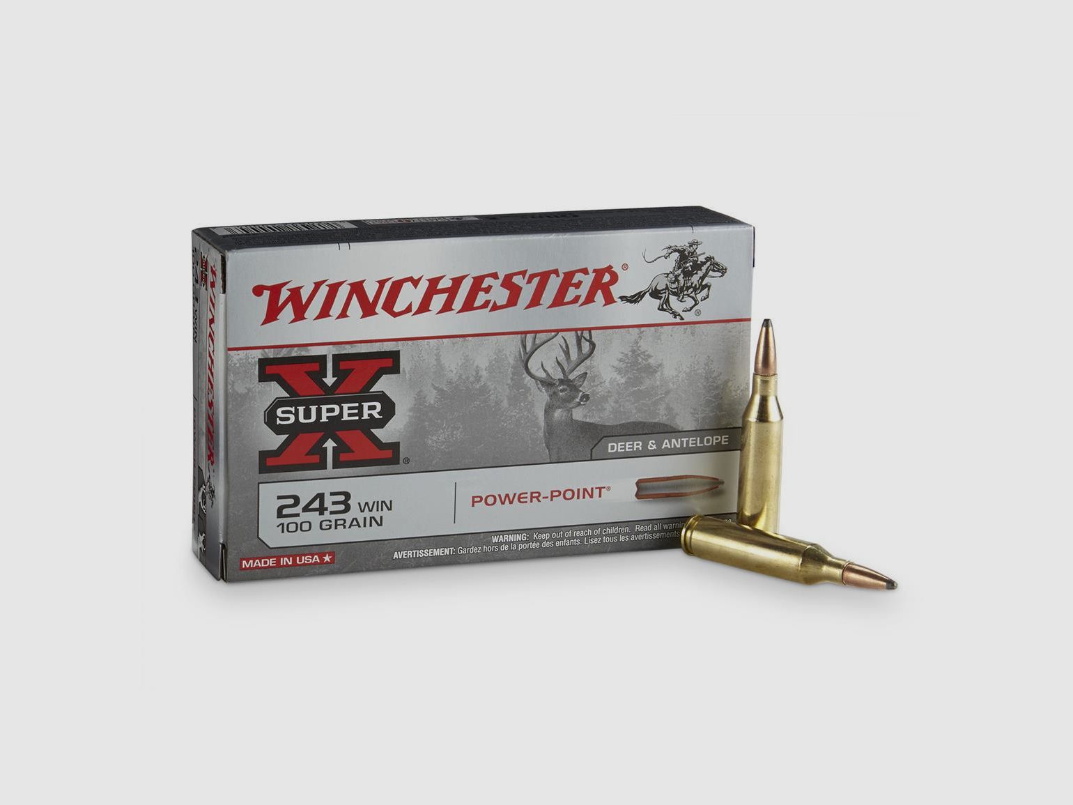 CAL. 243 WIN HORNADY GMX SP 80 GRAINS Verpackung 20 Stk., Bild 50 von 51