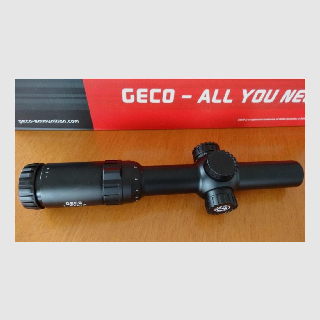 GECO 1-6x24 Lunette de tir Gold