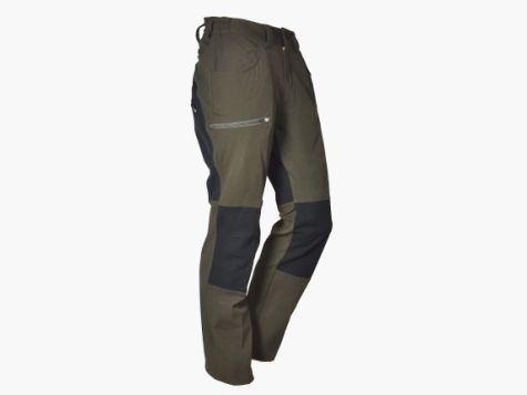 Stretch pants Hubertus Arvo - olive/black