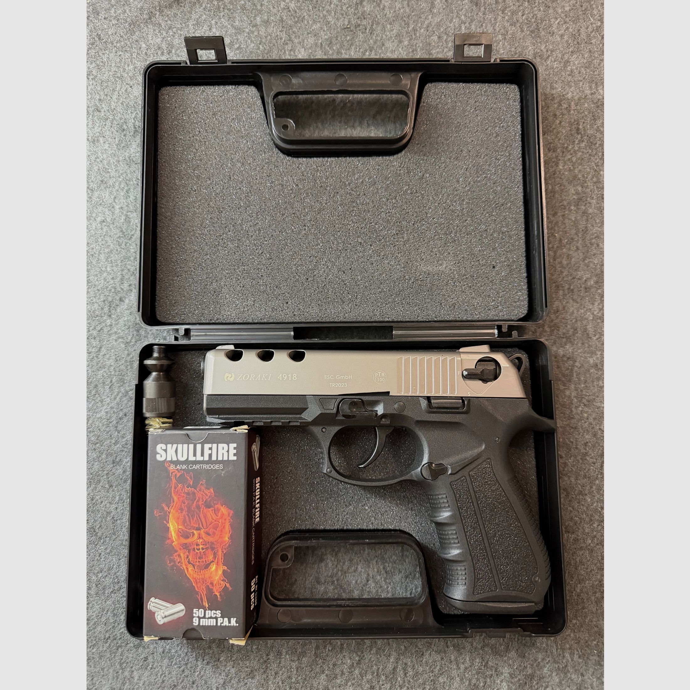 Zoraki 4918 Titan + 50 schoten (Als nieuw) Verzending inclusief